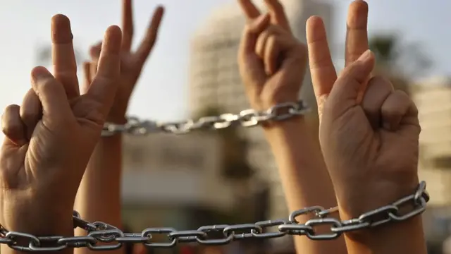 'Video thumbnail for Israeli prison abuse: Detainees tell of torture and inhumane conditions'