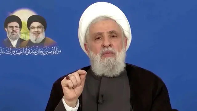 'Video thumbnail for Lebanese cabinet approves ‘objectives’ of US plan to disarm Hezbollah'