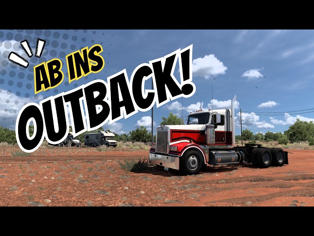 Video thumbnail for American Truck Simulator | Let's Play | Die Australian Outback Map