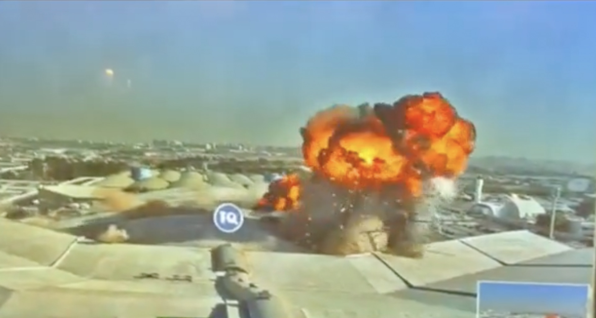 Video thumbnail for Kuwait releases CCTV footage of deadly Iranian strike on airport