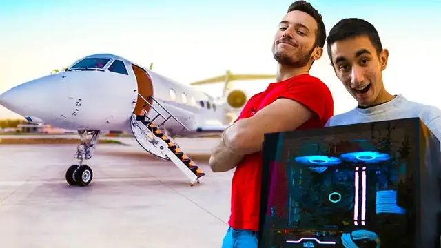 'Video thumbnail for frenchiefries: surprising remy with his dream gaming pc setup!'