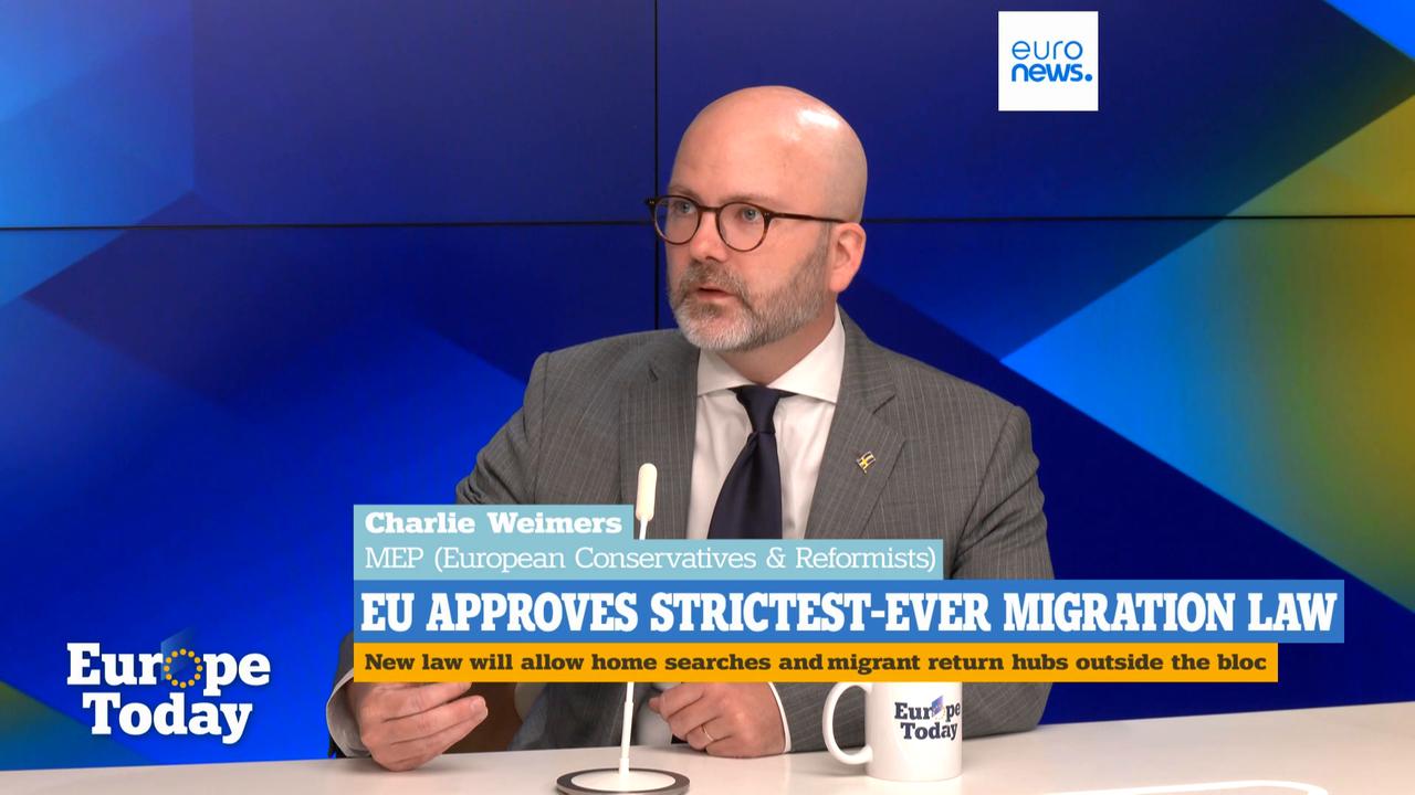Video thumbnail for 'The era of deportations has begun,' right-wing MEP tells Euronews