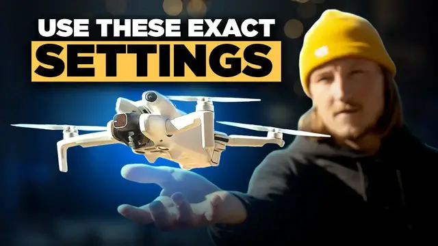'Video thumbnail for DJI Mini 4 Pro BEST VIDEO SETTINGS and Beginner Setup Guide'
