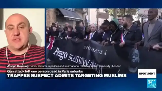 Video thumbnail for 'Extremist right-wing ideologies' an increasing threat in France & 'across much of democratic world'