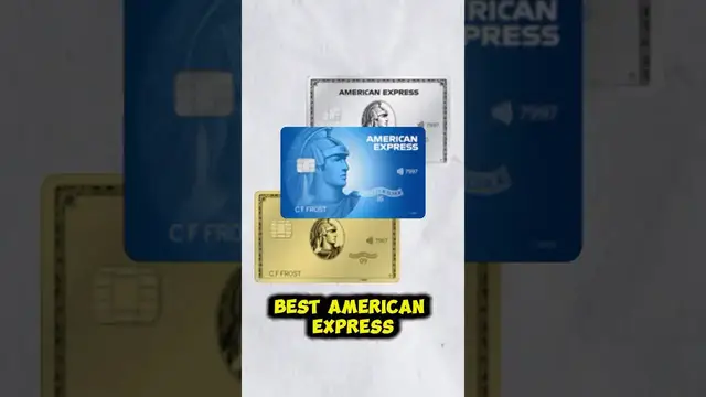 'Video thumbnail for 3 Best American Express Credit Cards: Amex Platinum, Gold & Blue Benefits: Disclosure in Description'