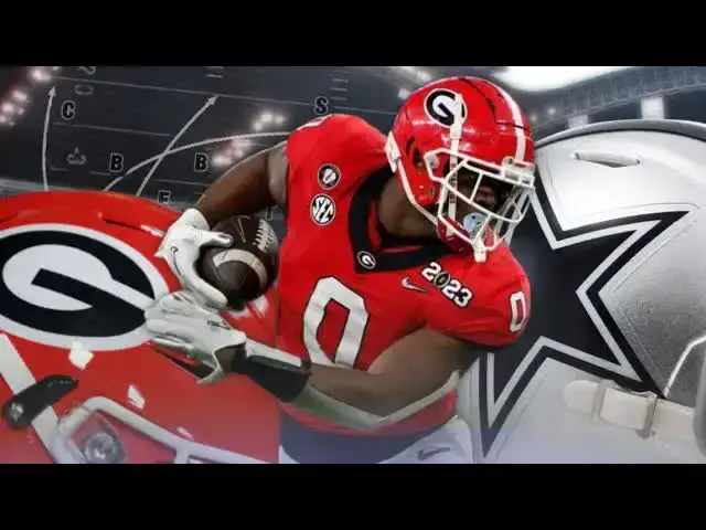 Video thumbnail for #Cowboys Drafting Darnell Washington 6′ 7″ Athletic BEAST That Can (BLOCK) Would Be "NICE"