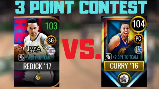 'Video thumbnail for knyt: nba live mobile 20: curry vs redick epic 3-point contest!'