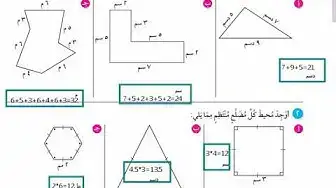 Video thumbnail for محيط المضلعات للصف الخامس الاساسي