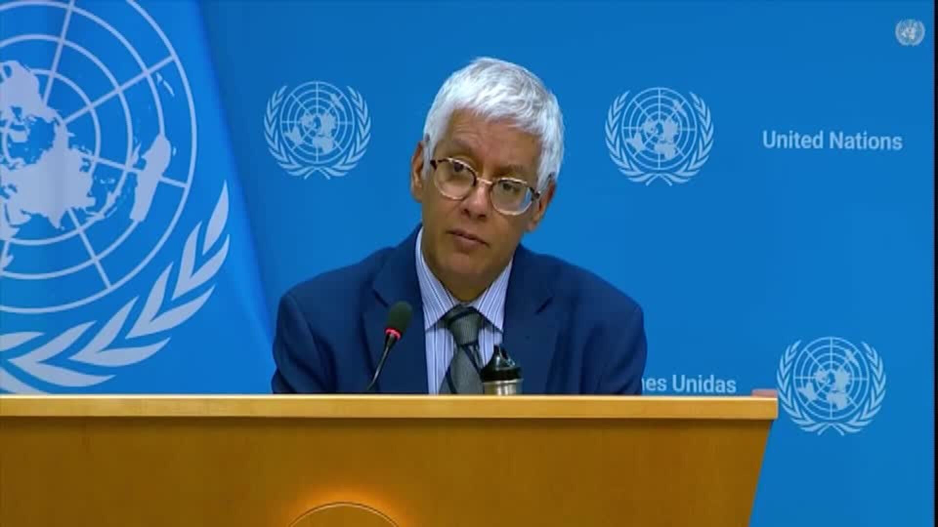 Video thumbnail for UN questions legality of Israeli forced evacuation orders in Lebanon