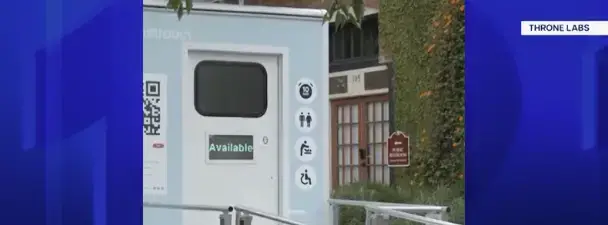 Video thumbnail for ‘No, thank you’. Neighbors react to launch of public restrooms across NYC