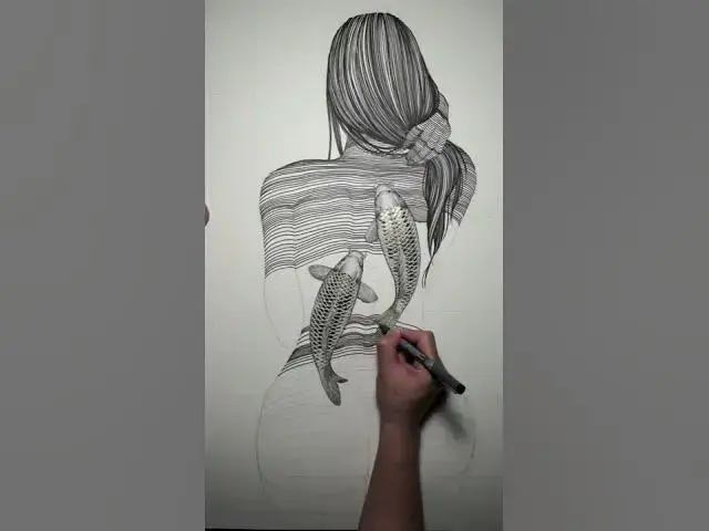 Video thumbnail for Progress speed drawing #shorts