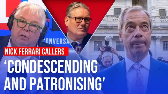 'Video thumbnail for ‘Have you even read it?’ LBC callers debate whether Reform’s migration policy is ‘racist’'