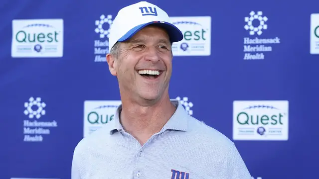 Video thumbnail for John Harbaugh's Impact on New York's Football Turnaround
