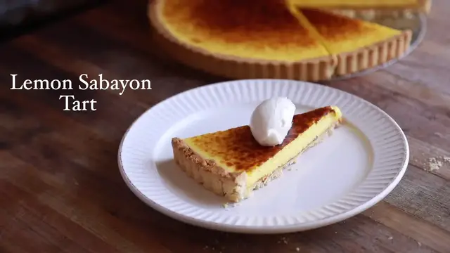 Video thumbnail for Lemon Sabayon Tart