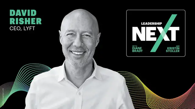 'Video thumbnail for Lyft CEO David Risher on comebacks, customer obsession and moonlighting as a Lyft driver'