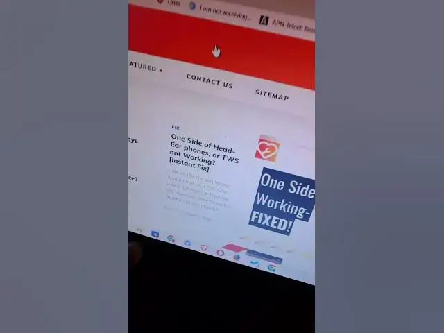 Video thumbnail for How to Fix one side of Headphones, Earphone, TWS, airpods not working #backdroid #fixitkunal #fixed