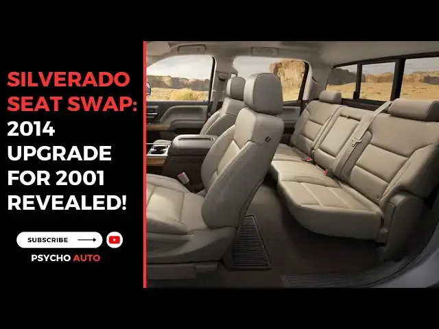 'Video thumbnail for Silverado Seat Swap: 2014 Upgrade for 2001 Revealed!'