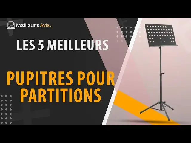 Video thumbnail for ⭐️ MEILLEUR PUPITRE POUR PARTITIONS - Comparatif 2024
