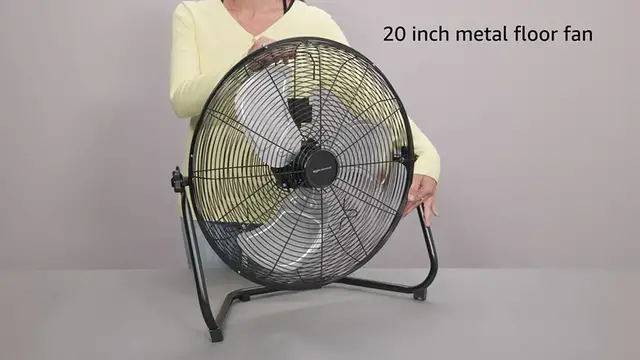 Video thumbnail for Amazon Commercial HVF20-SP Industrial Fan, 20-, Black - Amazon Commercial