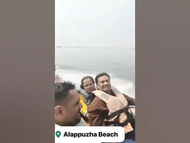 Video thumbnail for Alappuzha beach kerala#boating