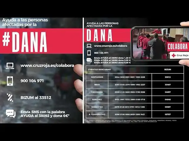 Video thumbnail for CRUZ ROJA/RED CROSS JAVEA are assisting with the situation in Valencia | HERE'S HOW YOU CAN HELP