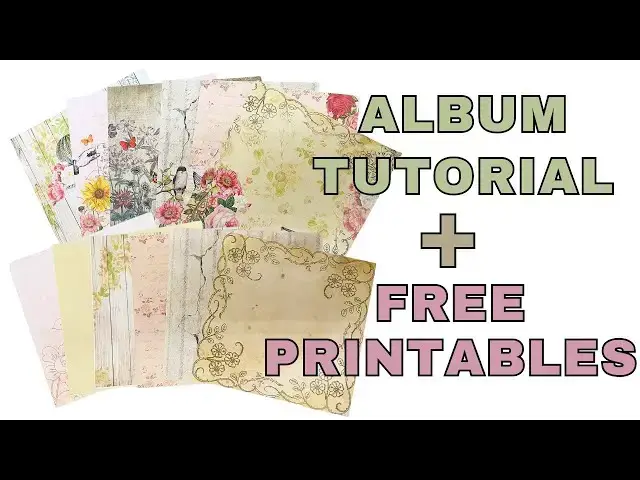 Video thumbnail for Album Tutorial + Free Printables