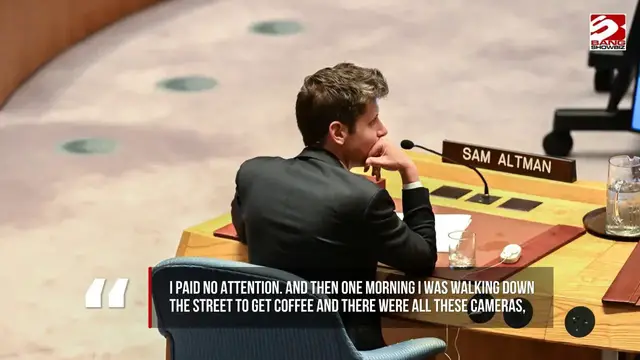 Video thumbnail for 'Really weird...' Sam Altman reacts to Andrew Garfield playing him in the movie Artificial.