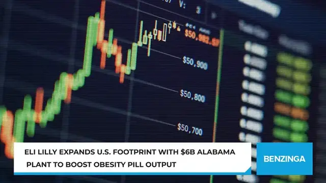 Video thumbnail for Eli Lilly Expands U.S. Footprint With $6B Alabama Plant To Boost Obesity Pill Output