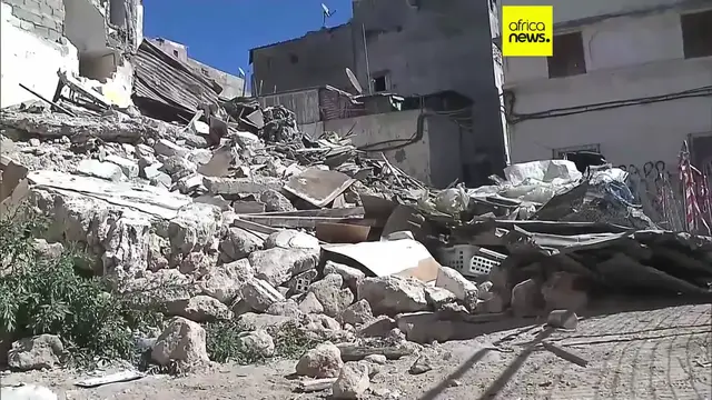 'Video thumbnail for At least two people killed after a house collapsed in Casablanca'