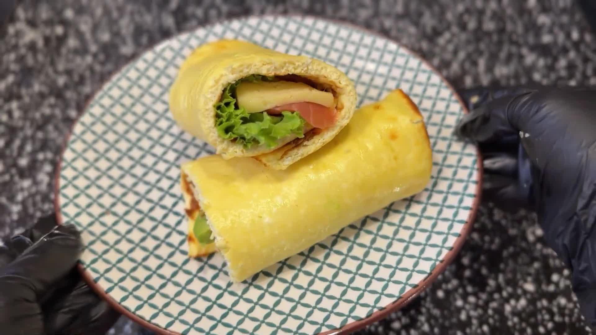 Video thumbnail for Low Carb Breakfast Roll Recipe (High Protein & No Flour)