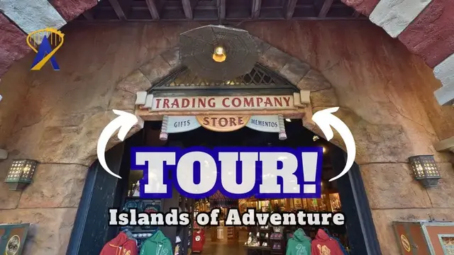 Video thumbnail for Island Trading Company Tour - Islands of Adventure 2025