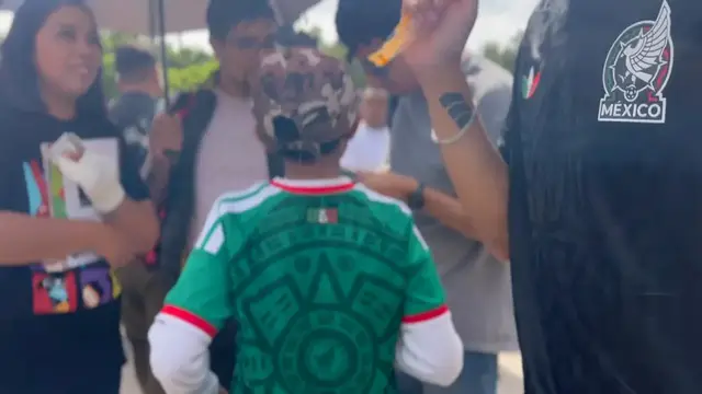 Video thumbnail for Mexico: Fans Trade World Cup Sticker Cards.
