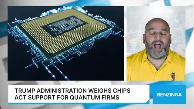 'Video thumbnail for Trump Administration Weighs Chips Act Support For Quantum Firms'