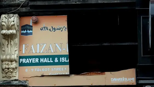Video thumbnail for Ireland: Irish police probe suspected arson attack on mosque in Dublin.