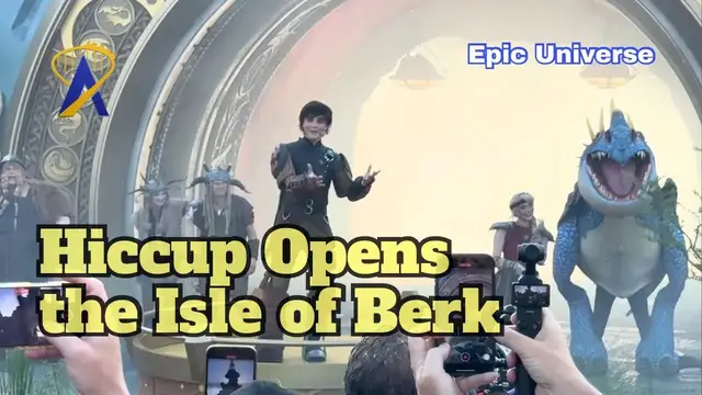 'Video thumbnail for Hiccup Welcomes Media Inside Isle of Berk'