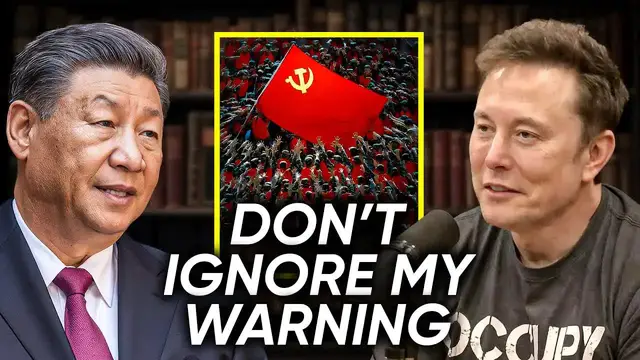 'Video thumbnail for Business Basics: elon musk's deadly warning to trump: china war & tesla's future'