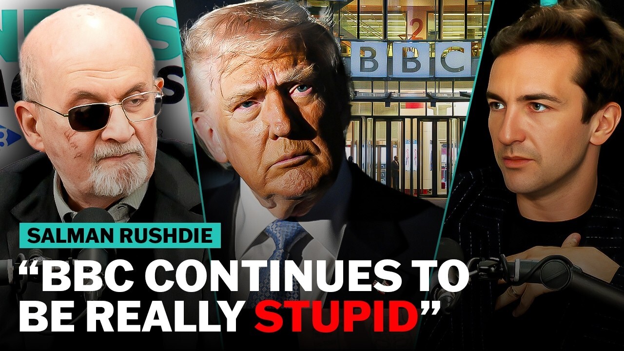 Video thumbnail for Salman Rushdie on political violence, free speech and BBC "cowardice"