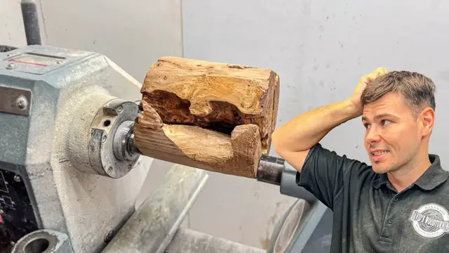 Video thumbnail for Woodturning - One man's trash is another man's treasure?