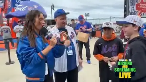 Video thumbnail for Kicking and Screaming - Live from Mets Home Opener
