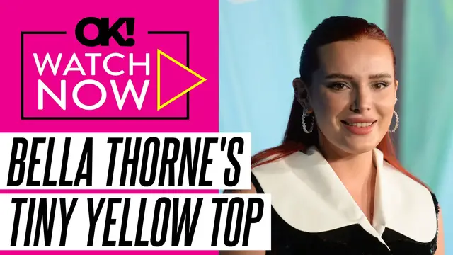 Video thumbnail for Bella Thorne Flaunts Her Cleavage in Tiny Yellow Top: Photo