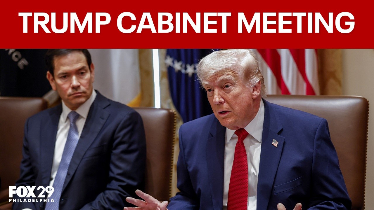 Video thumbnail for Trump cabinet meeting: March 26, 2024