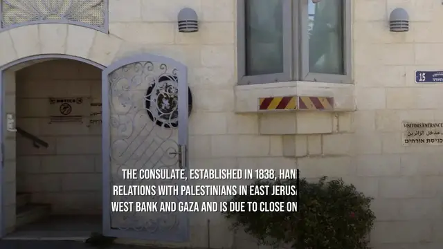 Video thumbnail for UK Makes Last-Ditch Effort To Stop Israel Closing East Jerusalem Consulate.