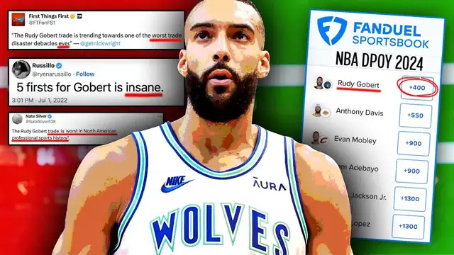 Video thumbnail for Rudy Gobert: Timberwolves Playoffs & Defensive Prowess