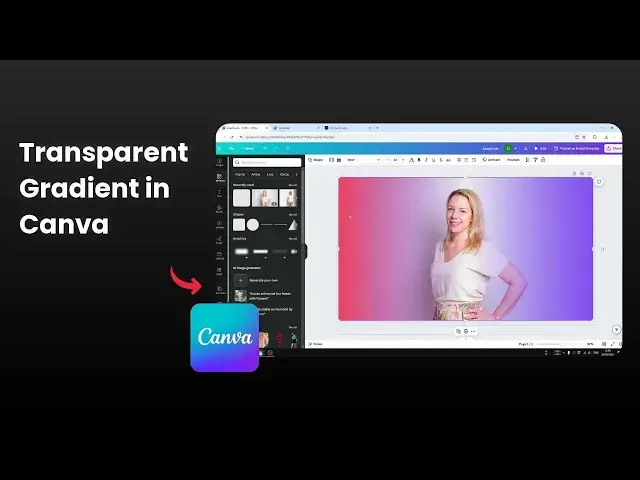Video thumbnail for How to Create Transparent Gradient Effect in Canva
