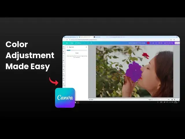'Video thumbnail for How to Adjust Color of Canva Images'