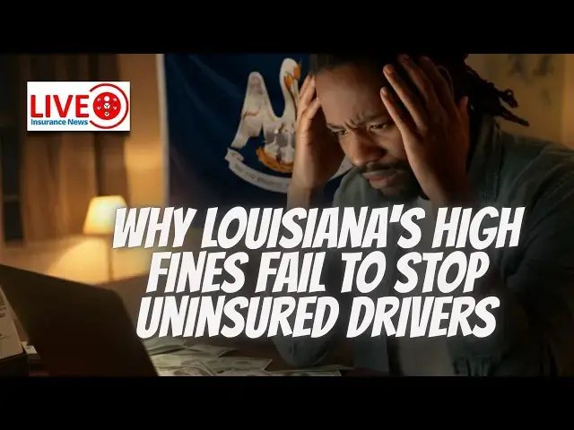 'Video thumbnail for Why Louisiana's High Fines Fail to Stop Uninsured Drivers'