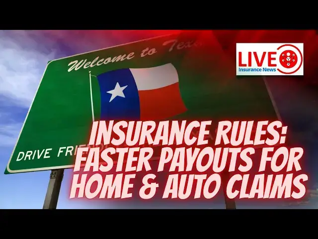 'Video thumbnail for New Texas Insurance Rules Faster Payouts for Home & Auto Claims'