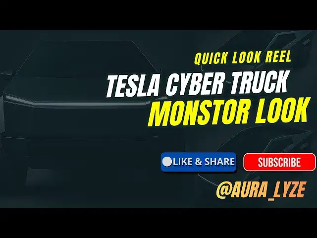 Video thumbnail for Cybertruck in motion: Electric beast meets road freedom ⚡ #Cybertruck #EVIndia