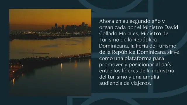 Video thumbnail for Feria de Turismo y TradeShow de RD en Miami será el 3 de abril: