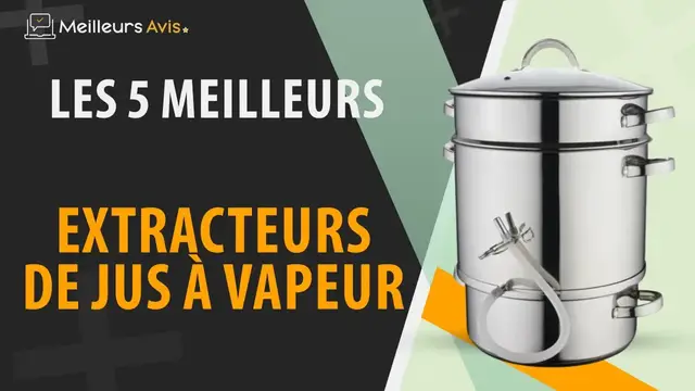 Video thumbnail for ⭐️ MEILLEUR EXTRACTEUR DE JUS À VAPEUR - Comparatif 2023